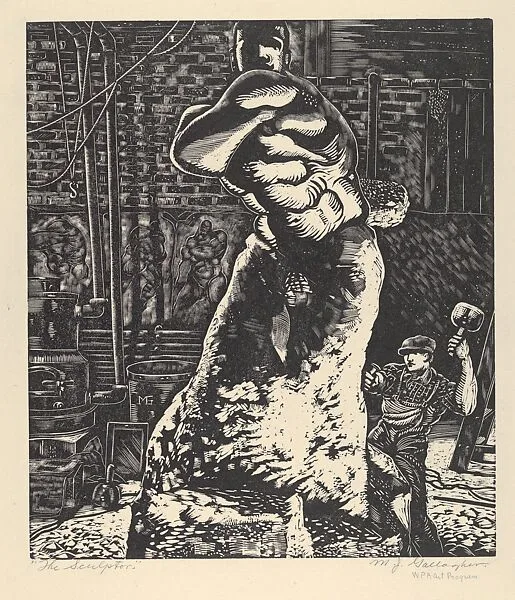 The Sculptor — Michael J. Gallagher|WPA