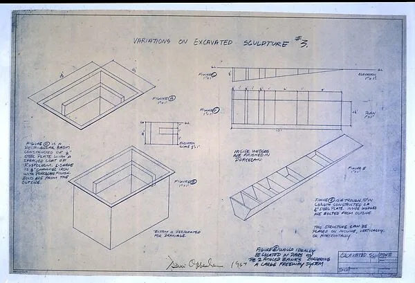 Variations on Excavated Sculpture #3 — Dennis Oppenheim