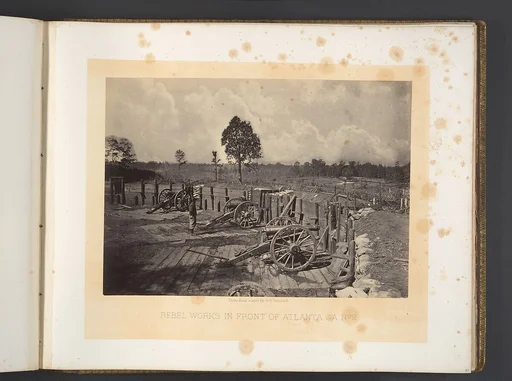 Rebel Works in Front of Atlanta, Georgia No. 2