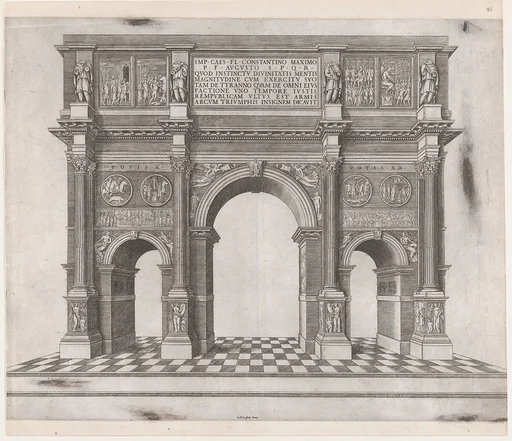 Speculum Romanae Magnificentiae: Arch of Constantine