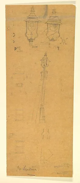 Studies of a Lamp Standard — Sir Edwin Landseer Lutyens