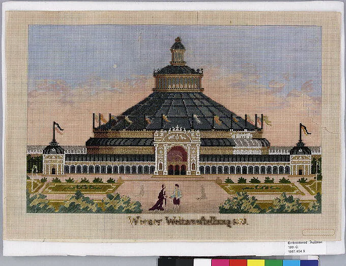 Embroidered picture — Unknown