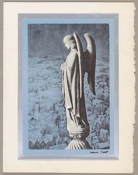 Christmas Card (Angel Sculpture) — Agnes Gabrielle Tait|American Artists Group