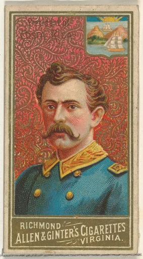 President of Costa Rica, from World's Sovereigns series (N34) for Allen & Ginter Cigarettes