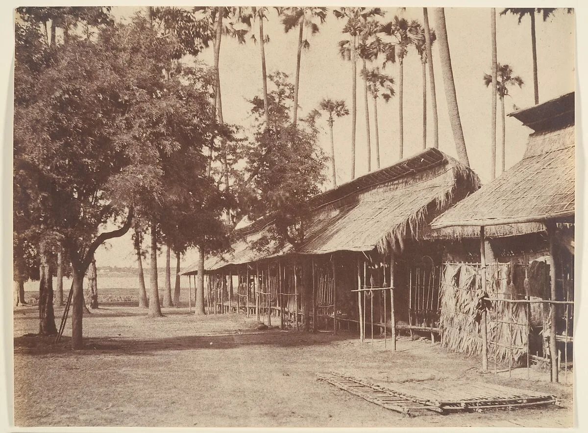 Amerapoora, Barracks of the Burmese Guard — Linnaeus Tripe