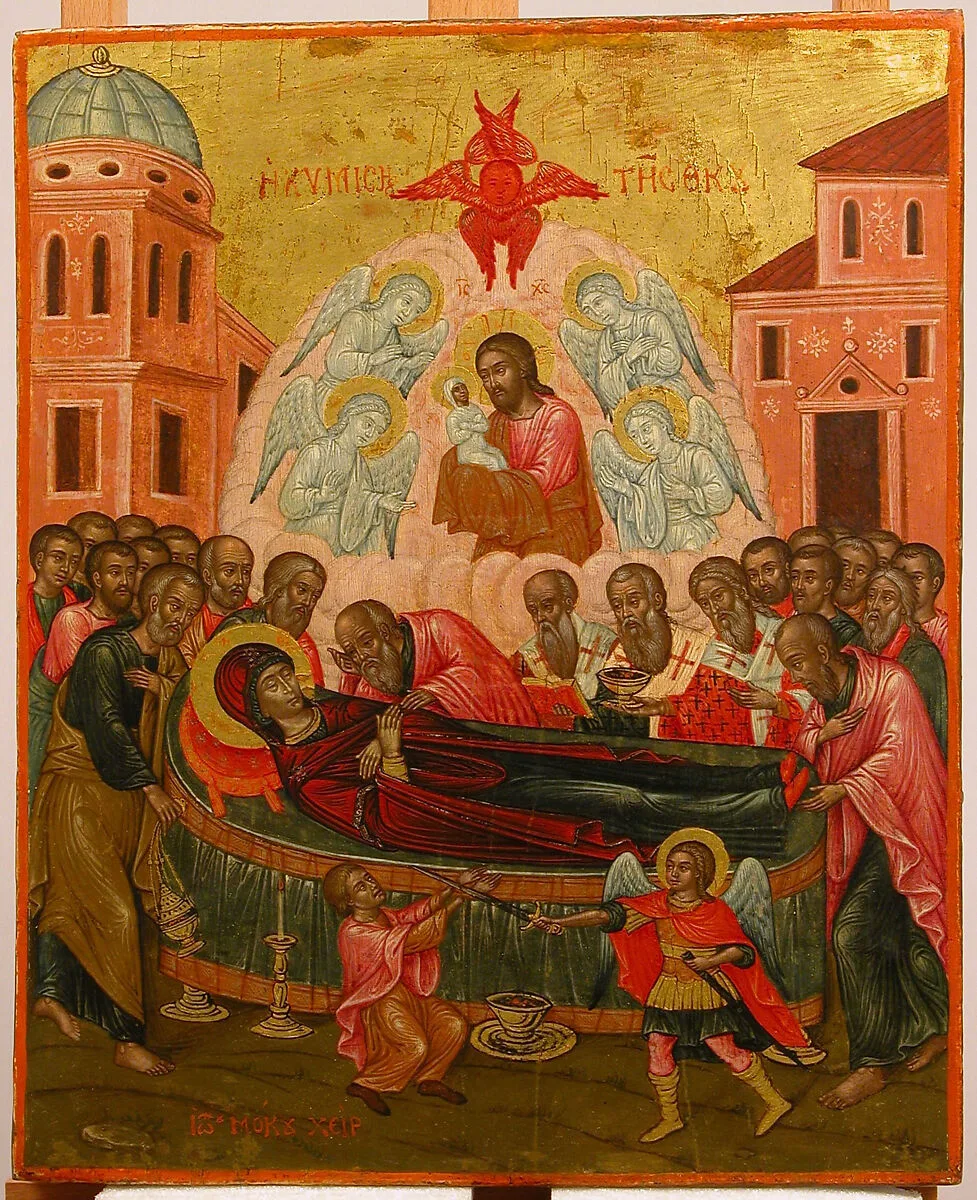 The Dormition of the Virgin — Ioannes Mokos