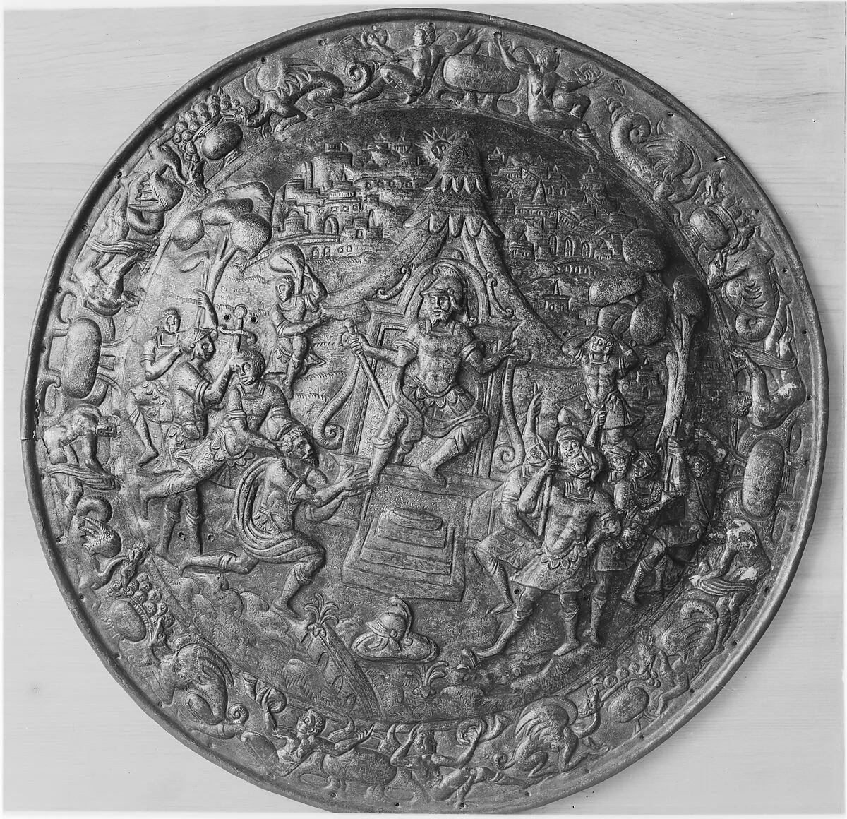 Embossed Shield — Unknown