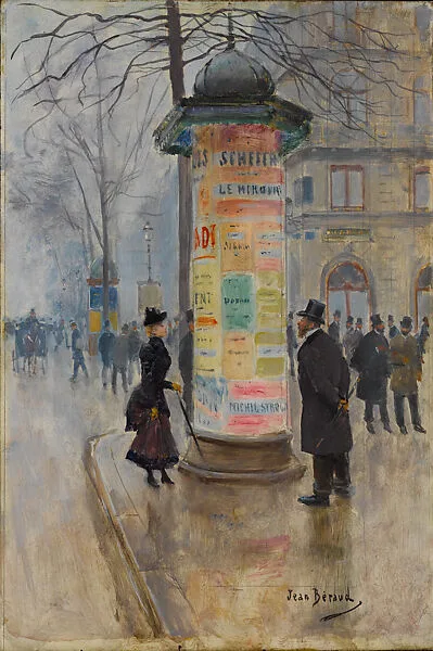 Parisian Street Scene — Jean Béraud