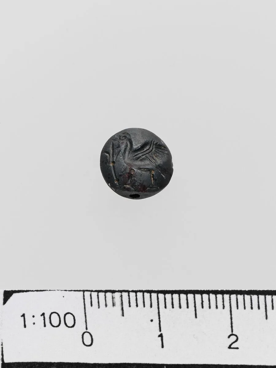 Jasper lentoid seal — Unknown