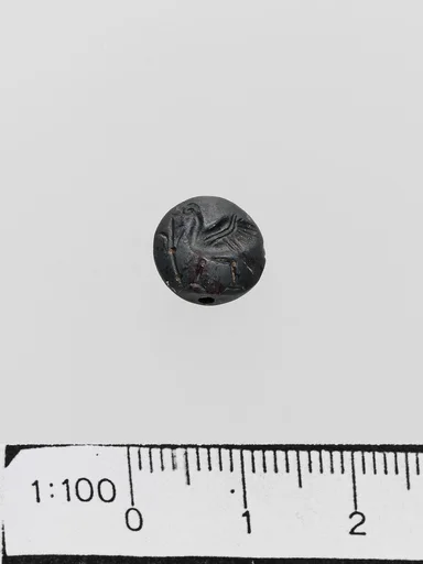 Jasper lentoid seal
