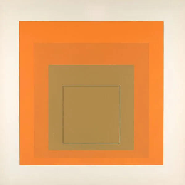Proof for White Line Square series — Josef Albers|Gemini G.E.L.|Kenneth E. Tyler