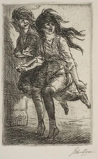 Girls Running