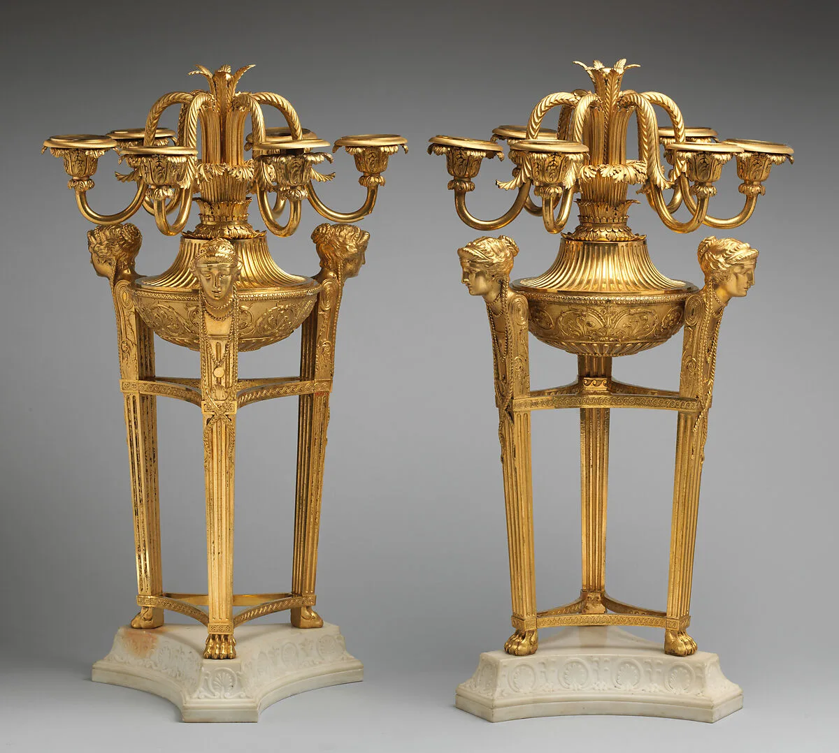 Pair of candelabra — Unknown