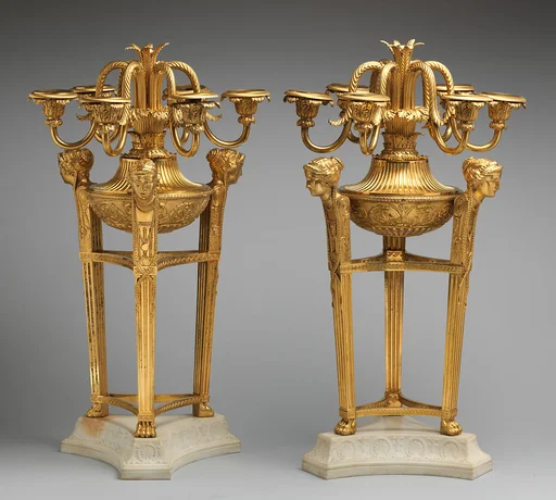 Pair of candelabra