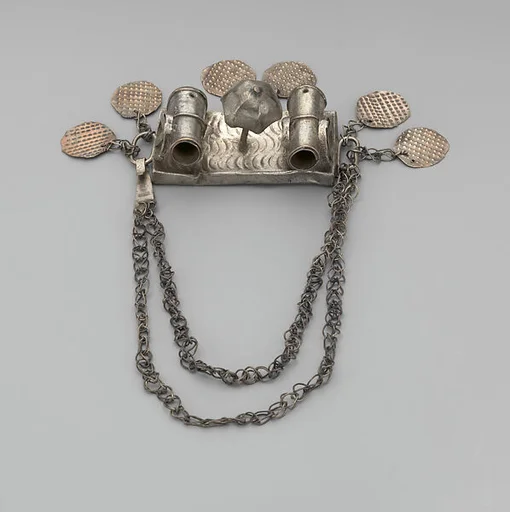 Arm Band: Umbrella and Cannon Motif with Pendants