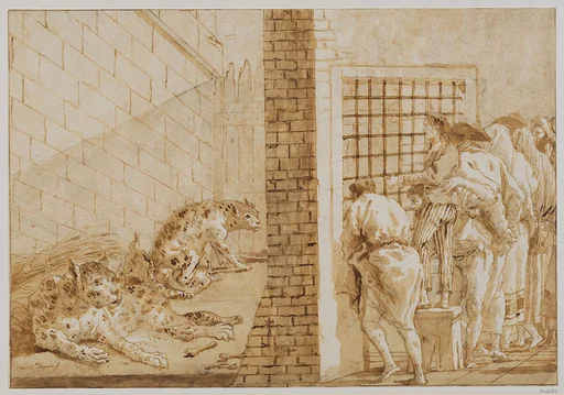 The Leopards' Cage at the Menagerie