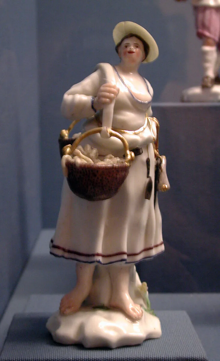 Peddler of eels — Giuseppe Gricci|Capodimonte Porcelain Manufactory