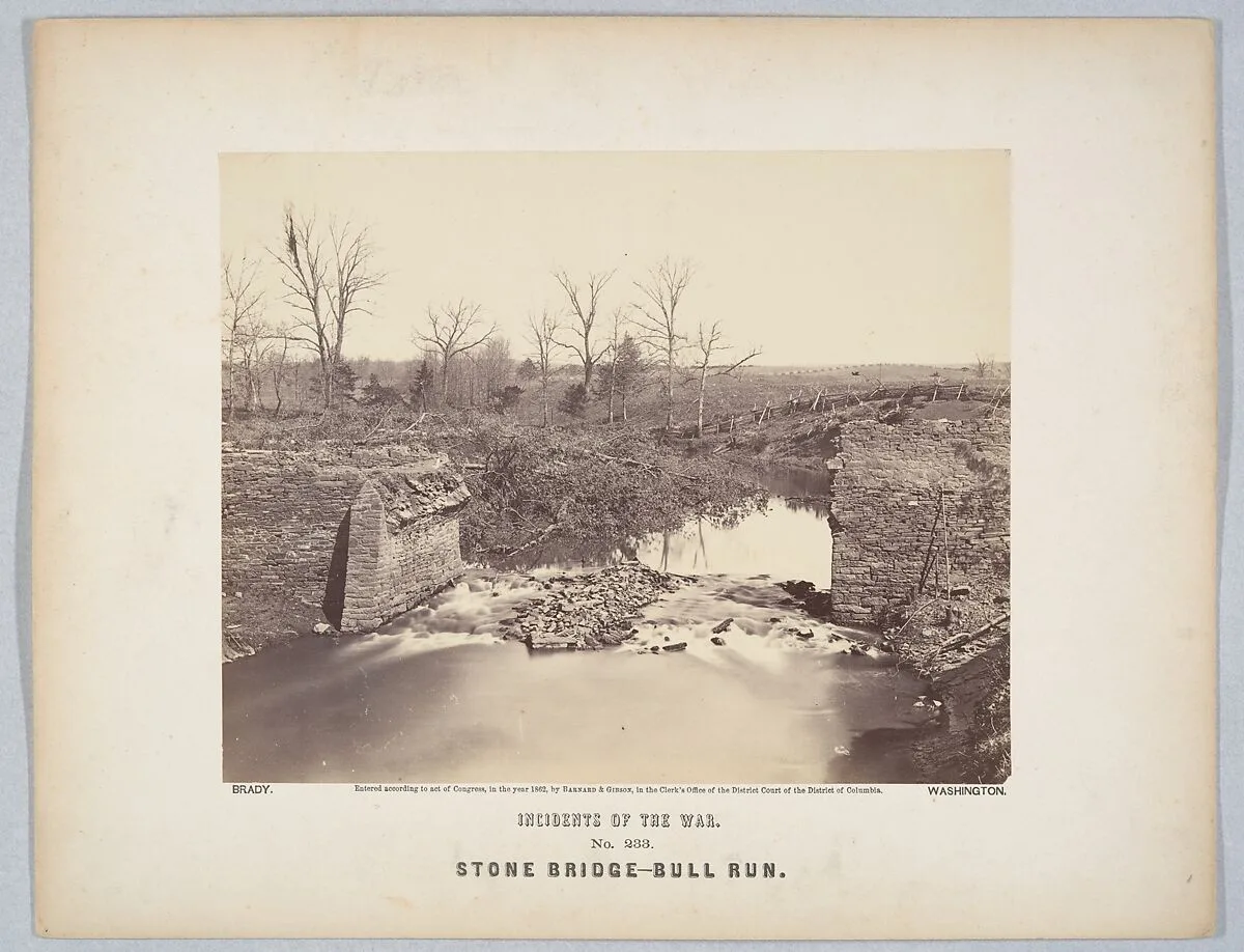 Stone Bridge - Bull Run — Mathew B. Brady
