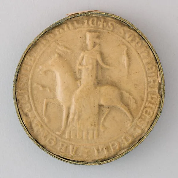 Reproduction of the Seal of Sophia Herzogin von Brabant, 1260 (Daughter of St. Elizabeth of Hessen) — Unknown