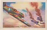 American Airman Downs Japanese Planes from Frontiers of Freedom Educational Pictures (W608-2) — Unknown