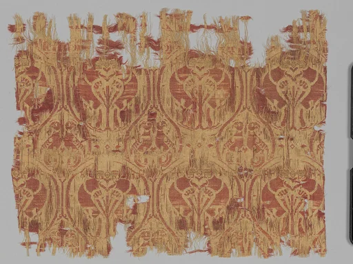 Textile Fragment with Birds