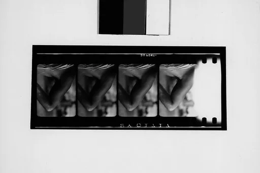 [South Seas: Four Motion Picture Film Frames of Arm]
