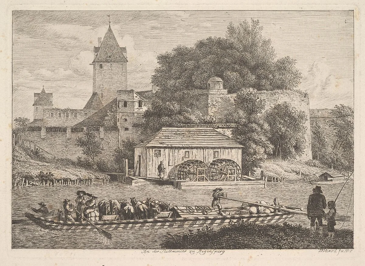 The Town Wall of Regensberg — Johann Christoph Erhard