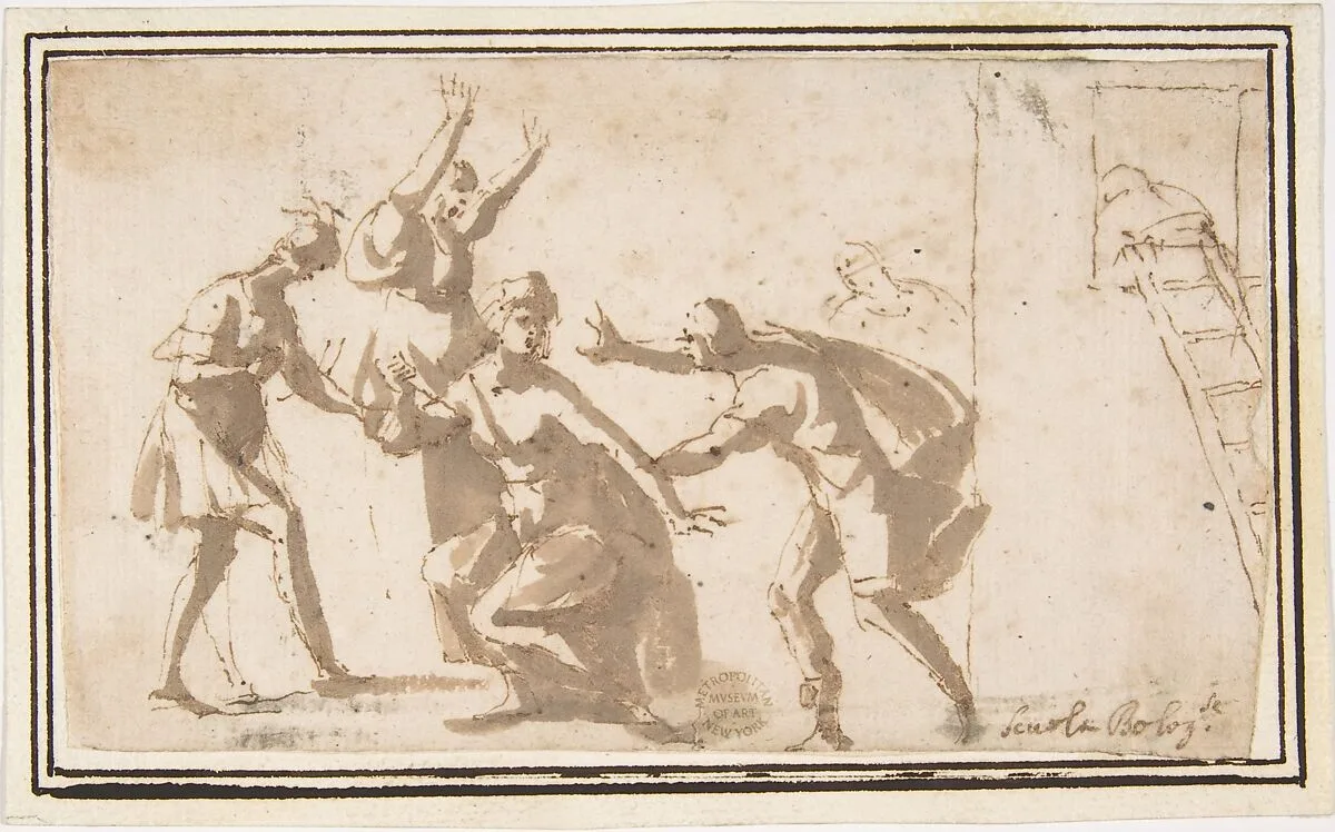 The Death of Lucretia? — Francesco Allegrini
