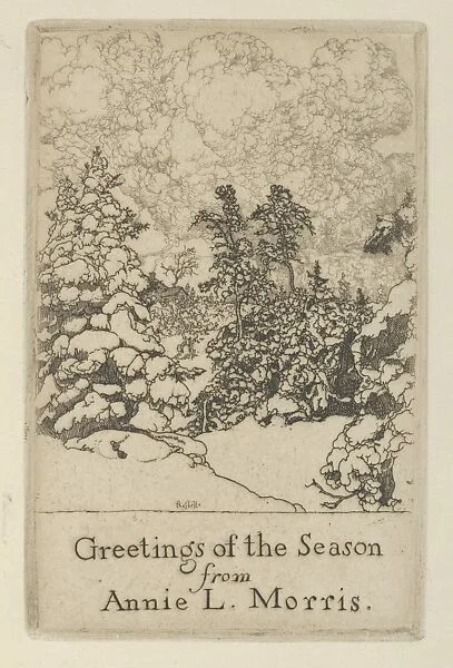 Greetings of the Season from Annie L. Morris — Ernest Haskell