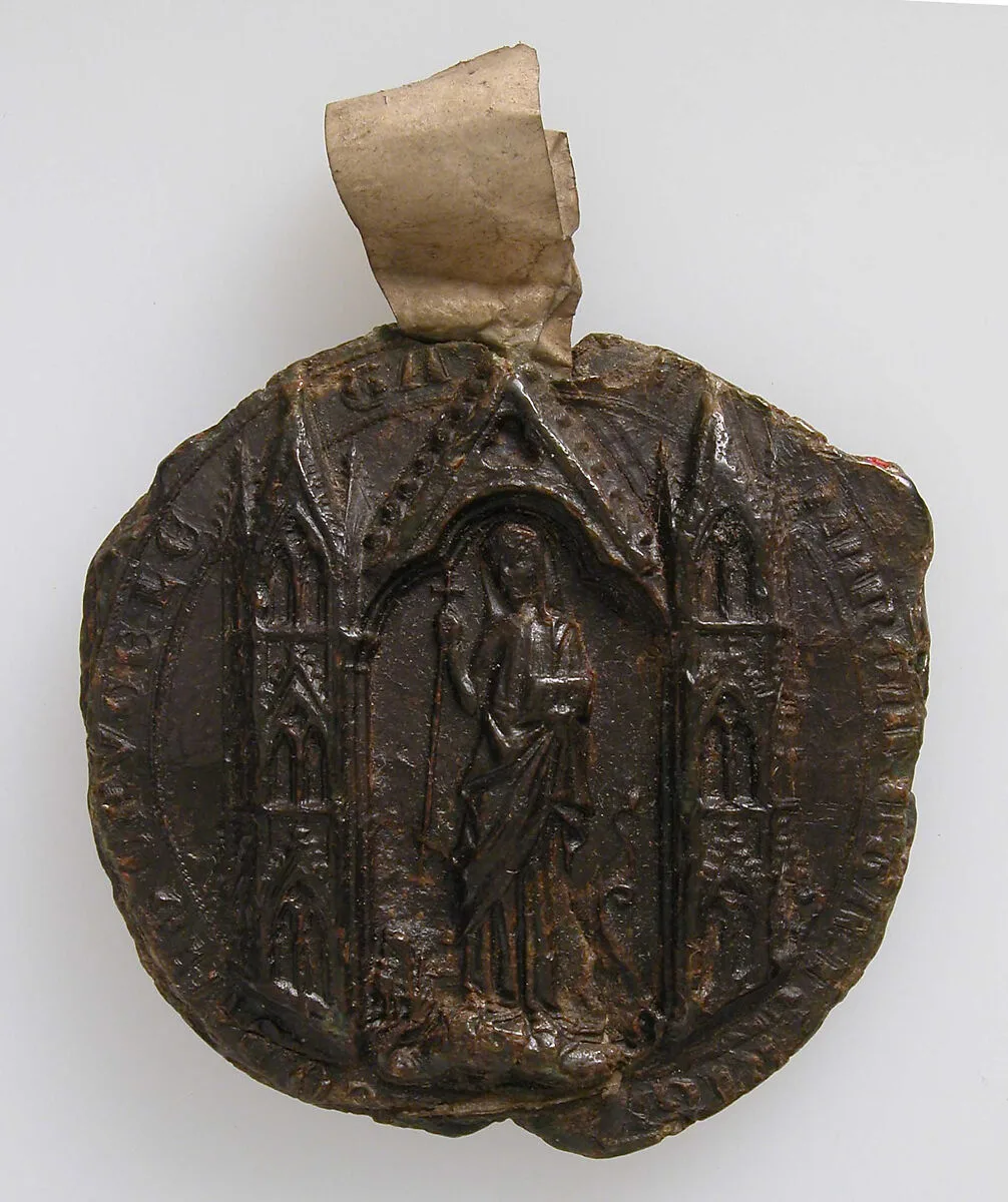 Seal Impression, Saint Margaret — Unknown