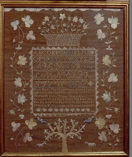 Embroidered Sampler