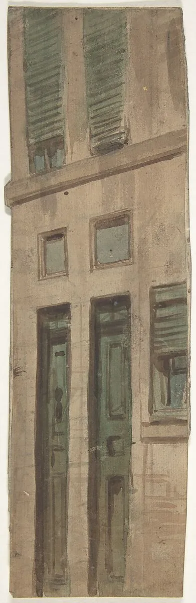 Design for a Stage Set at the Opéra, Paris — Eugène Cicéri