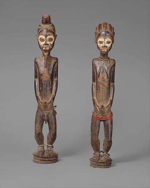 Pair of Diviner's Figures — Unknown