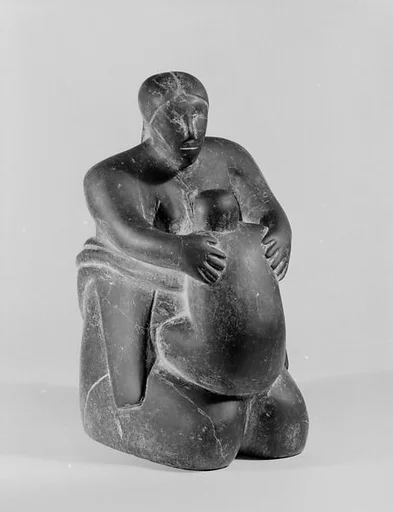 Stone Mother and Child