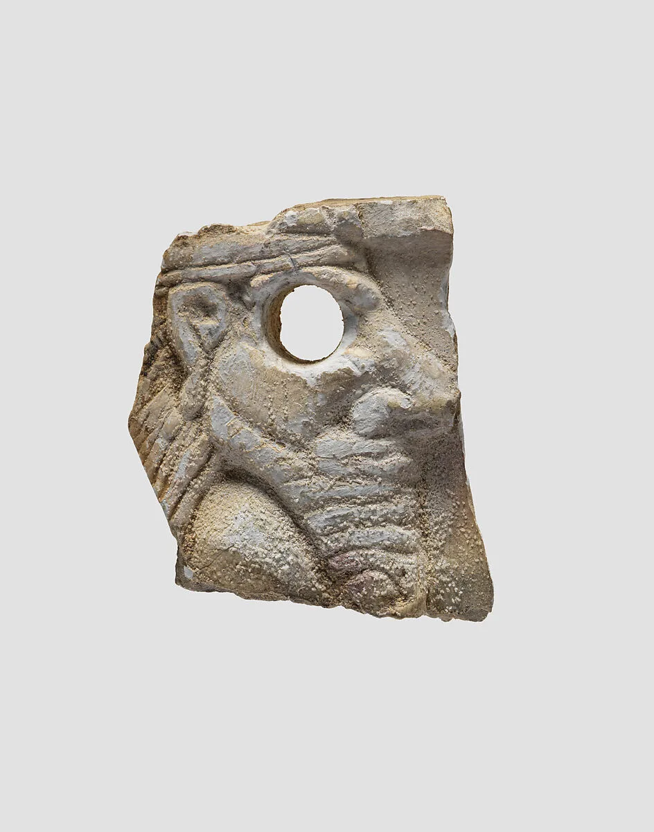 Plaque fragment — Unknown