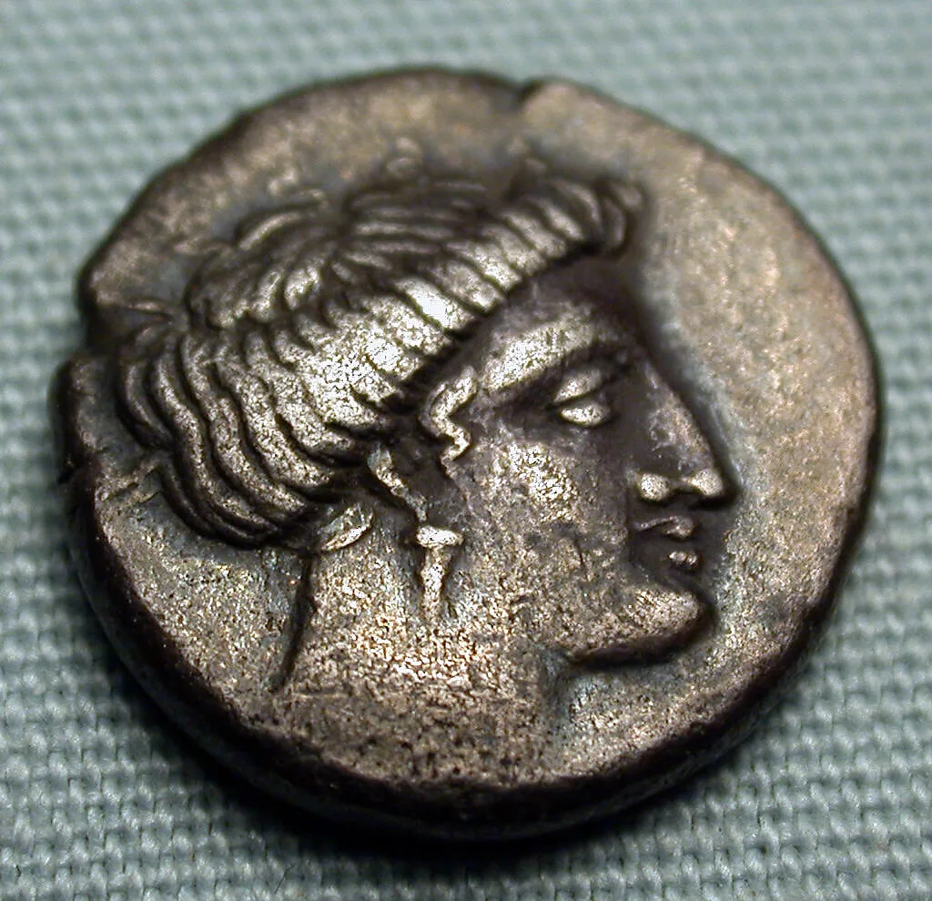 Silver drachm — Unknown