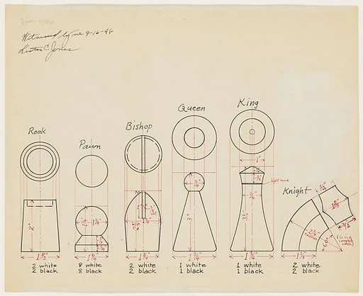 Design for Chess Pieces