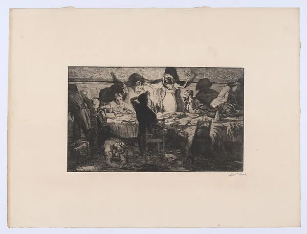 The Feast (Those Death prepares) — Marcel Roux