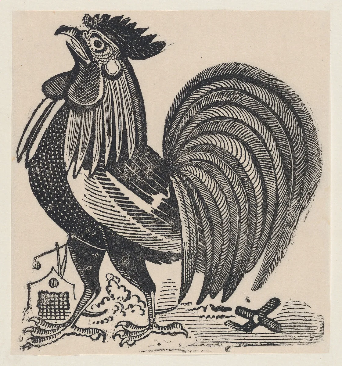 A rooster — José Guadalupe Posada