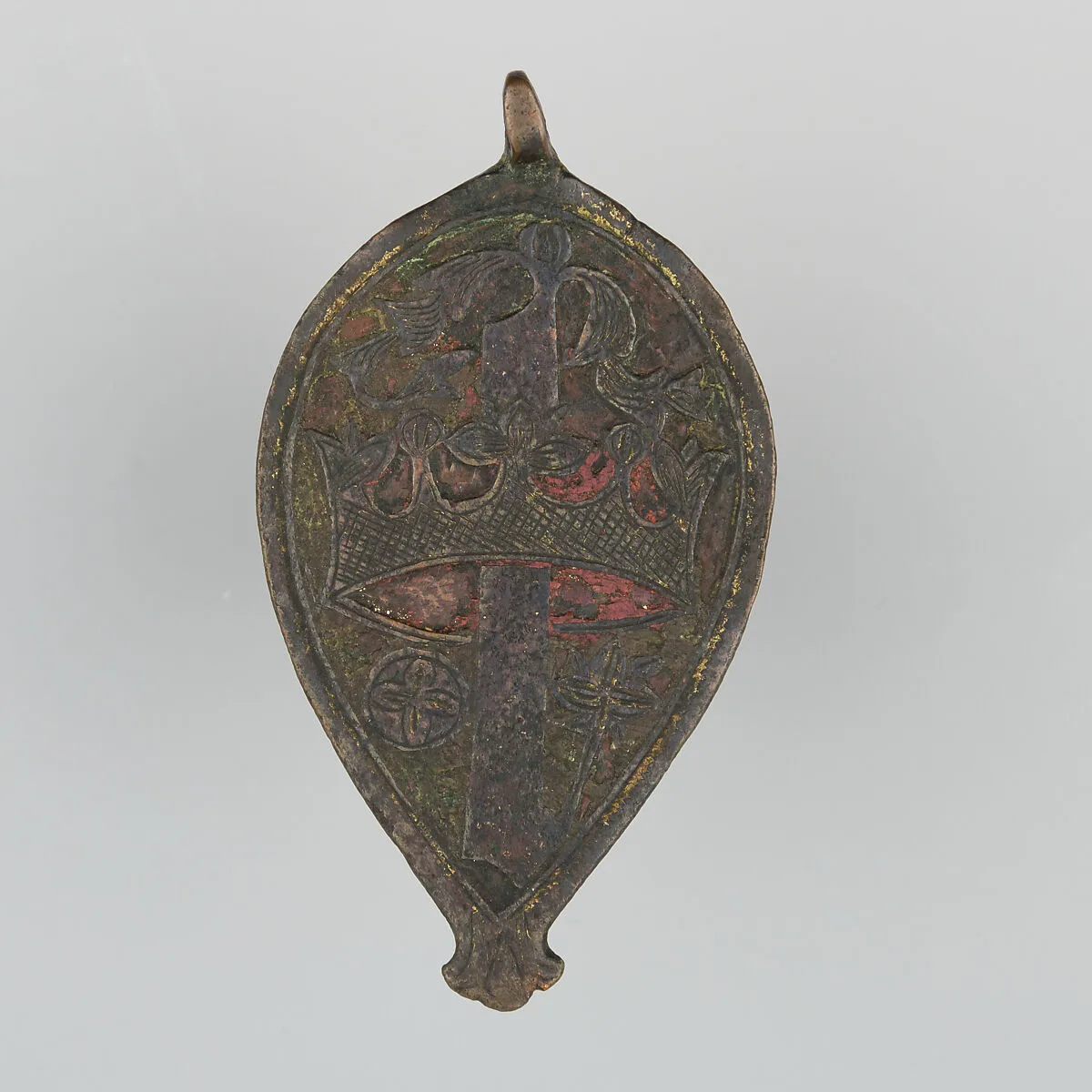 Badge or Harness Pendant — Unknown