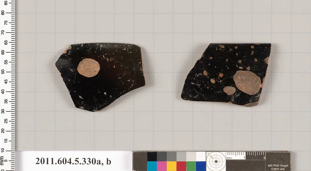 Terracotta rim fragments of kylikes (drinking cups) — Unknown