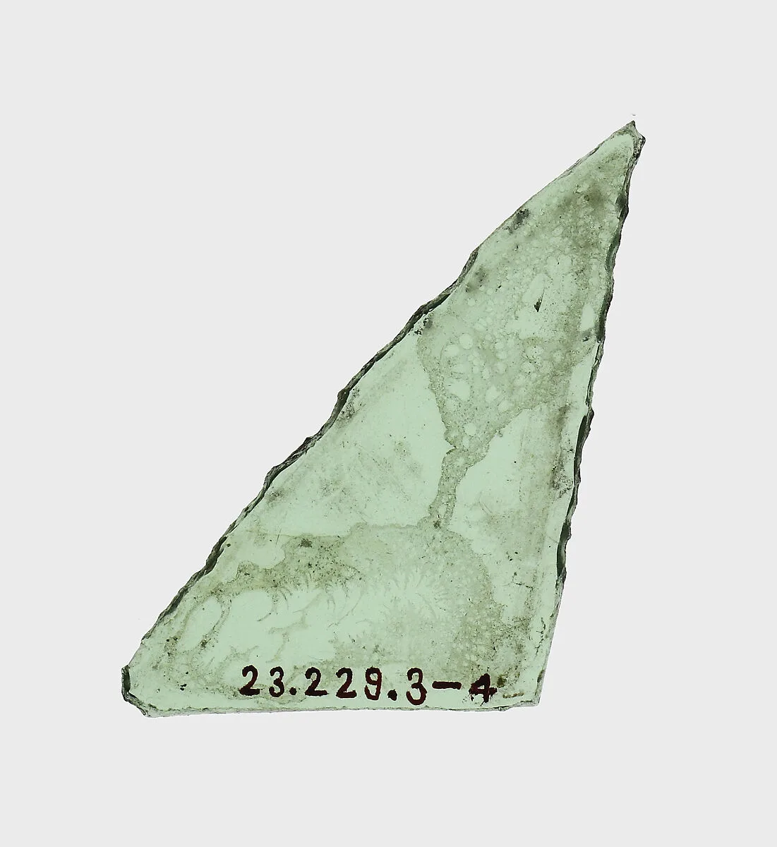 Glass Fragment — Unknown