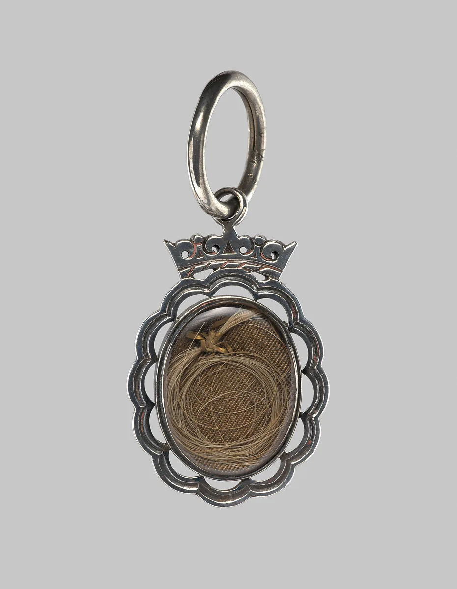 Locket containing lock of Prince Charles Edward's hair — Unknown