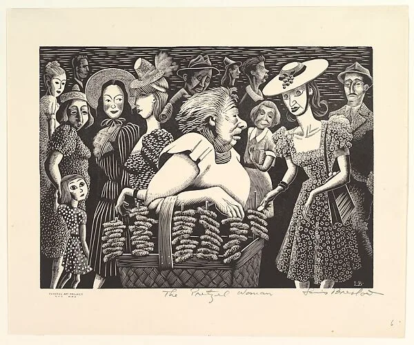 The Pretzel Woman — Louis Breslow|WPA|Lou Barlow
