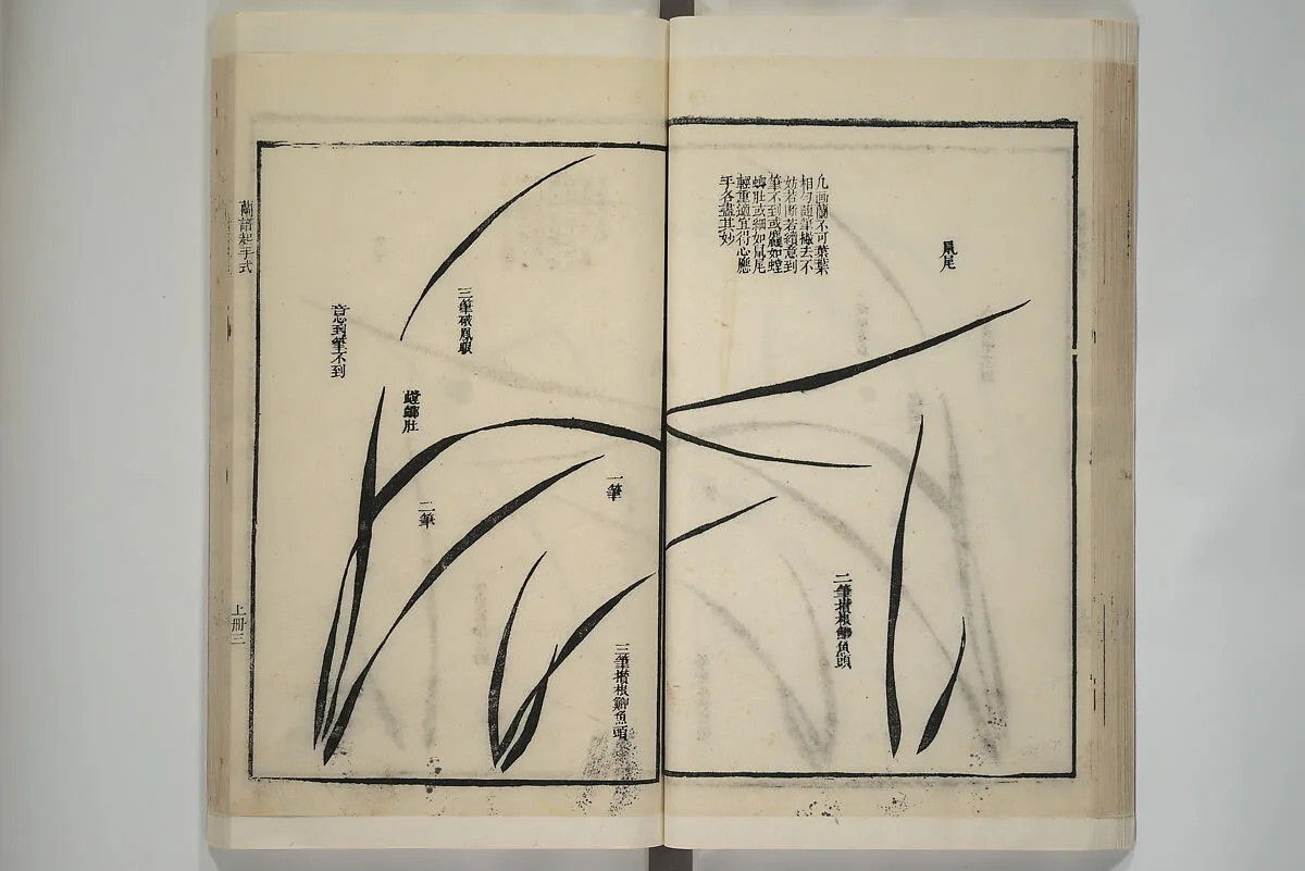 芥子園畫傳|Part 2 from The Mustard Seed Garden Painting Manual (3rd Chinese edition) 芥子園畫傳 — Wang Gai 王槩