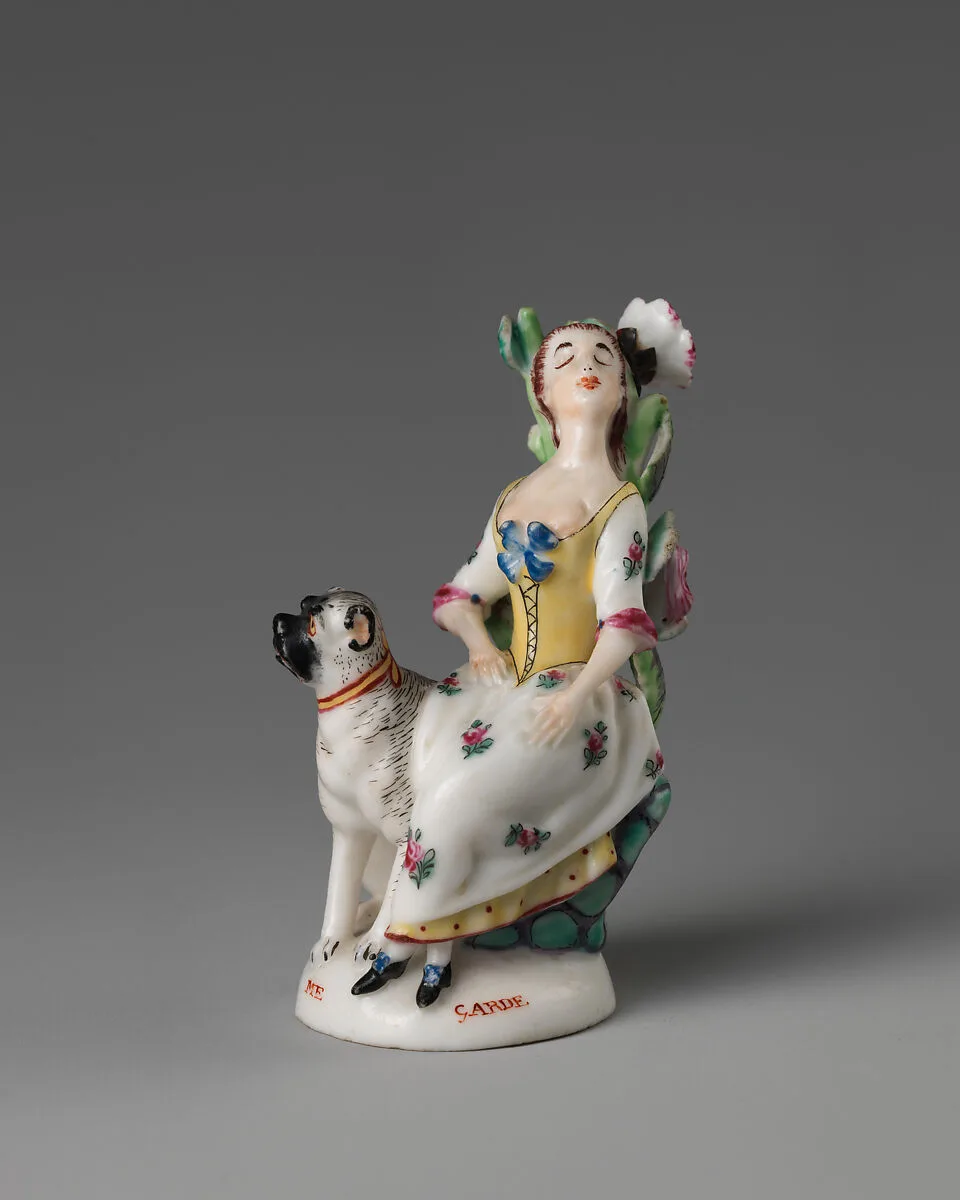 Girl with dog — Saint James's Factory