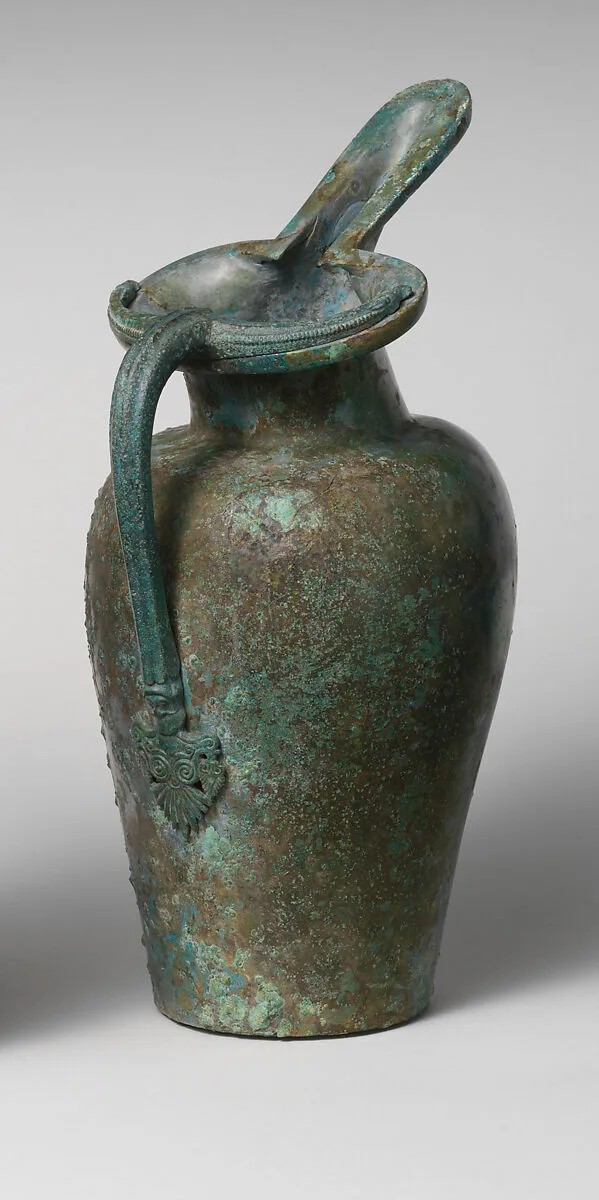 Bronze oinochoe (jug) — Unknown