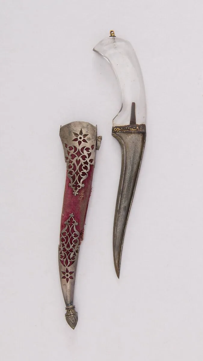 Dagger (Pesh-kabz) with Sheath — Unknown