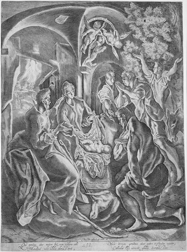 The adoration of the shepherds