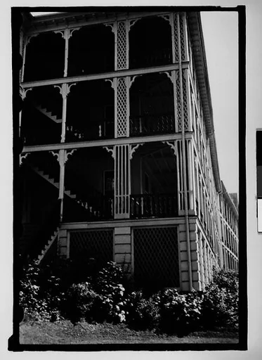[Hotel Porch Trim, Bedford Springs, Pennsylvania]